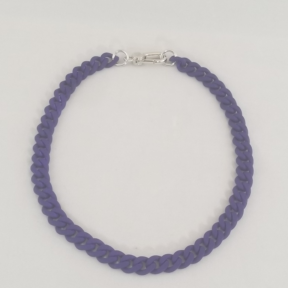 Final Price!Marc Jacobs Purple Curb Chain Necklace